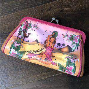 Isabella Fiore Aquarius Vintage Clutch